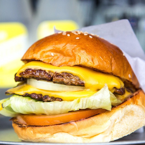 The L.A.X Burger at California Burgers - Burgers Chapel Street