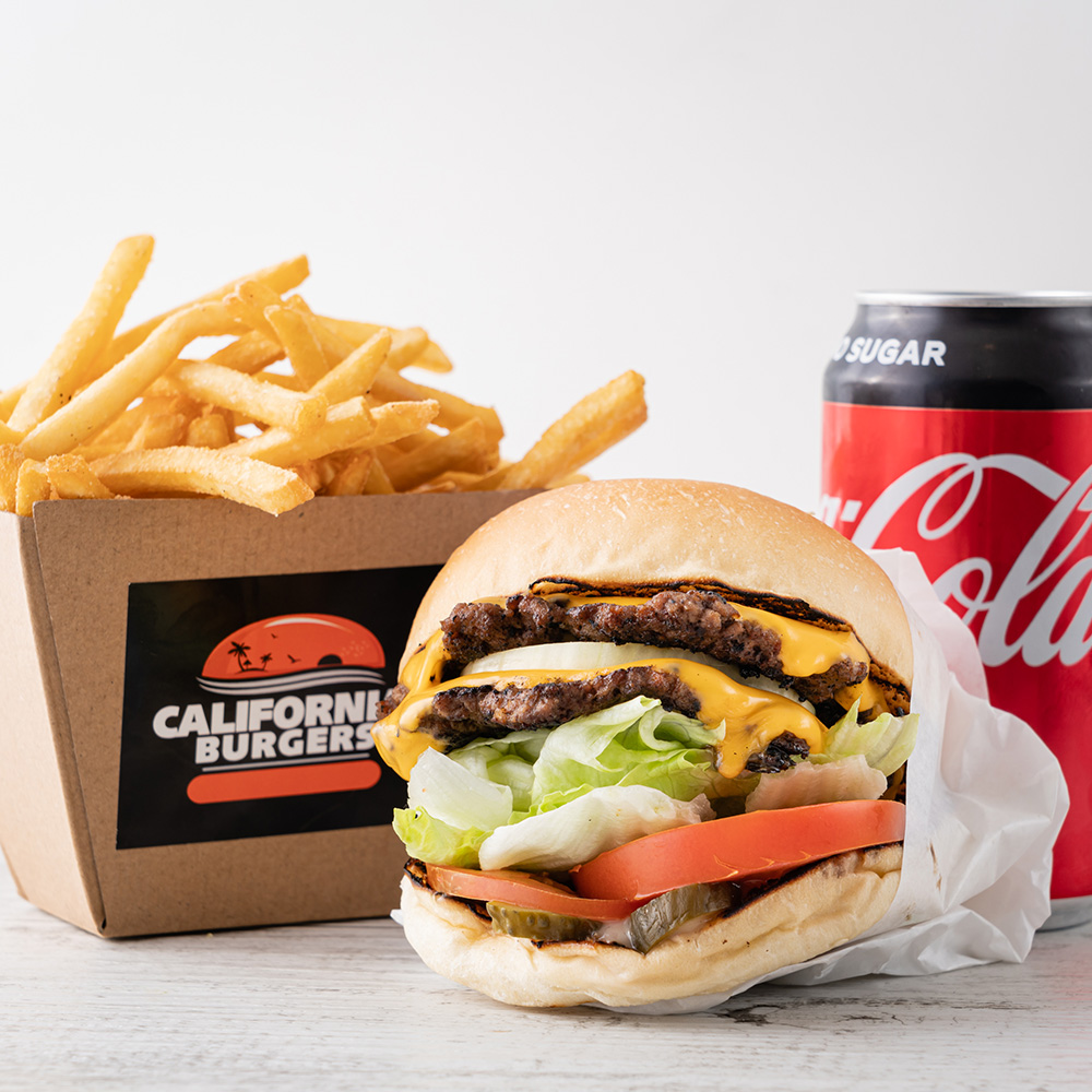 California Burgers - Burger, Fries & Soda