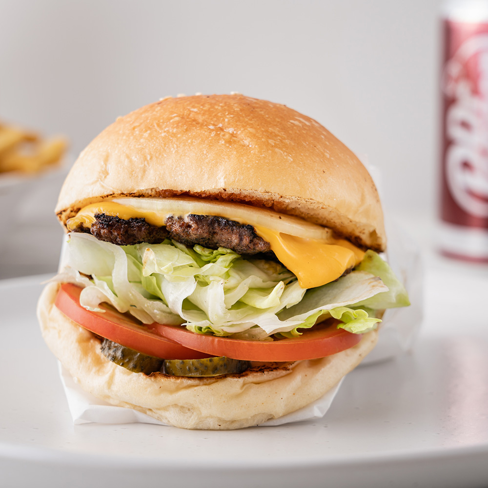 The California Classic Burger @ California Burger - Best Burgers on Chaps